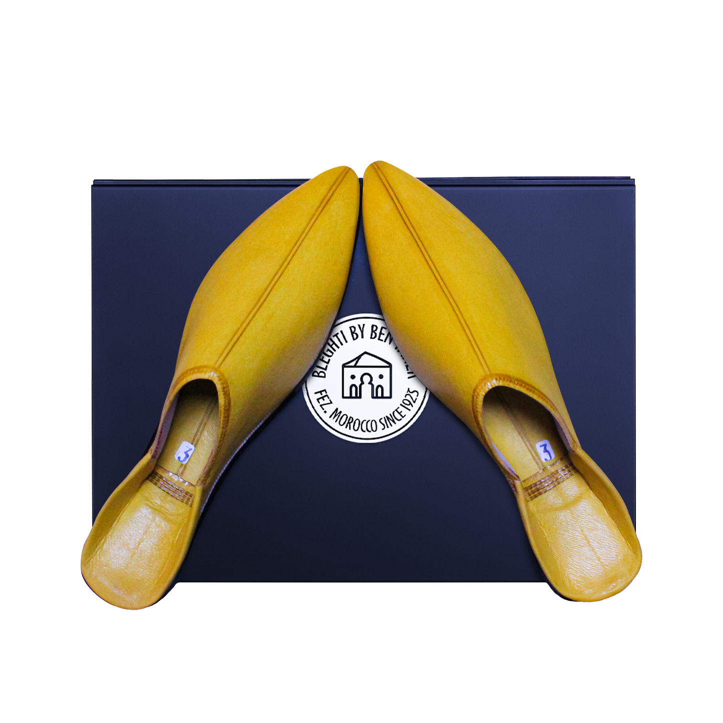 Ziwani Moroccan Leather Slippers – Handmade by BLEGHTI